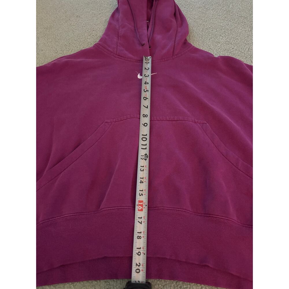 Nike Sportswear Phoenix Fleece Women's Oversized Cropped Hoodie - size M - Picture 3 of 5